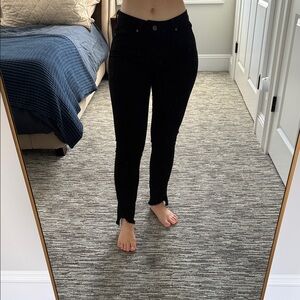 Black paige hoxton ankle jeans